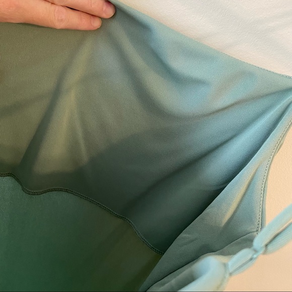 H&M Sage Green Maxi Dress - size small - Picture 5 of 7